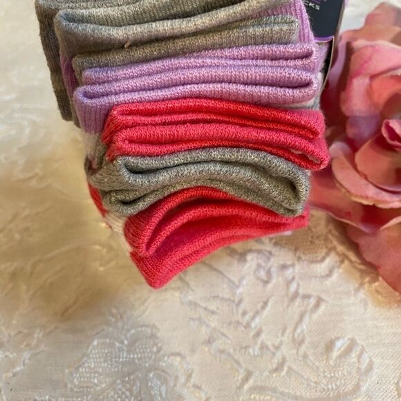 šāRampageāGirlsĀ 10PairsāStripesāAnkleāSock⦠- Picture 7 of 9